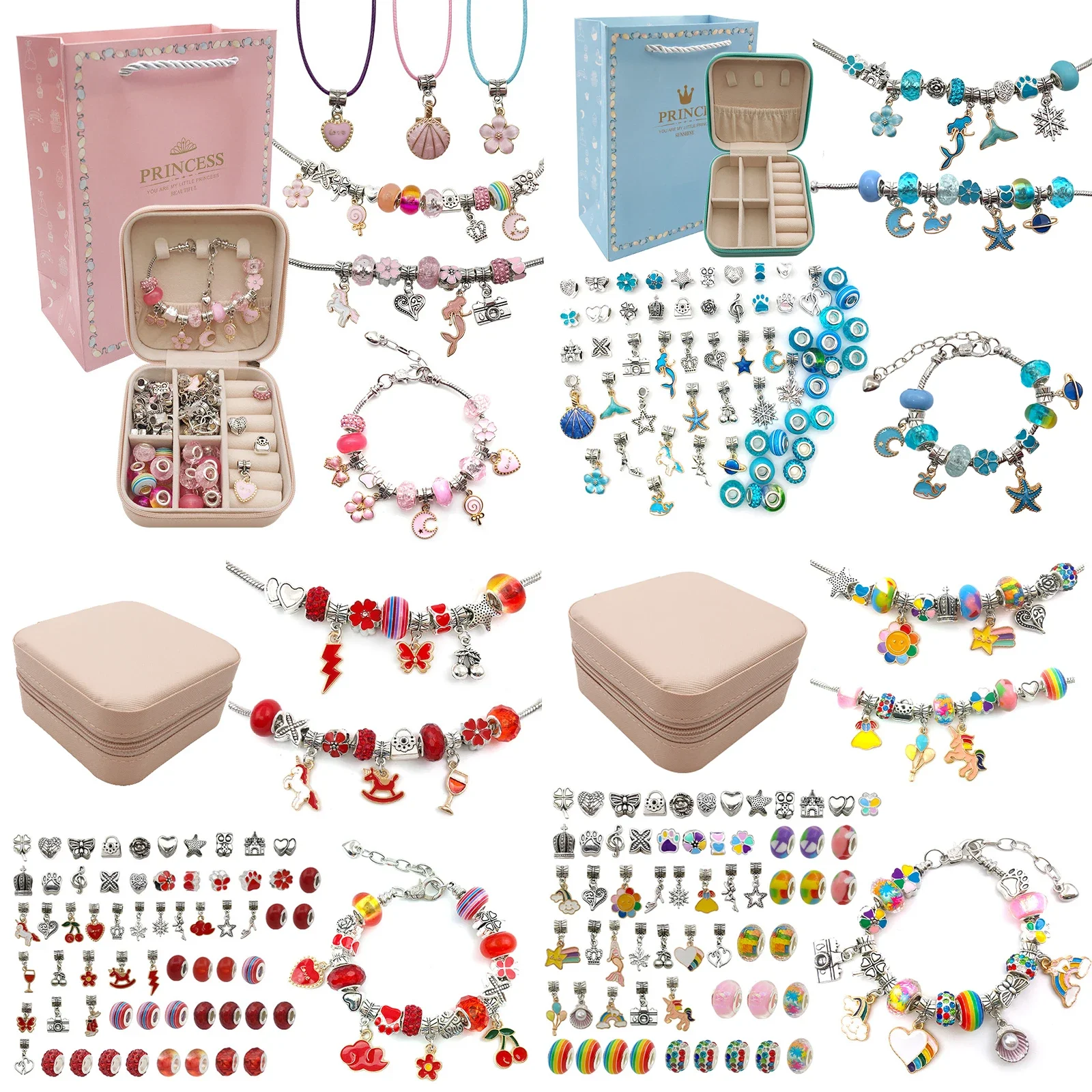 Musical Instrument Craft - Charm Bracelet Making Kit para Meninas,