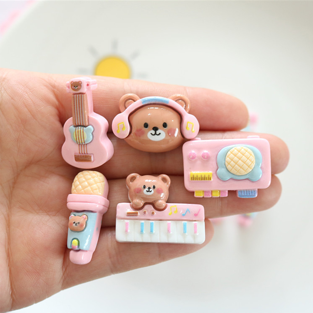 Musical Instrument Craft - 10 pçs brilhante urso instrumento musical