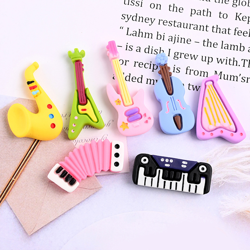 10 Peças de Instrumentos Music - Musical Instrument Craft avaliação e preço