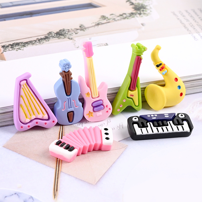 10 Peças de Instrumentos Music - Musical Instrument Craft avaliação e preço