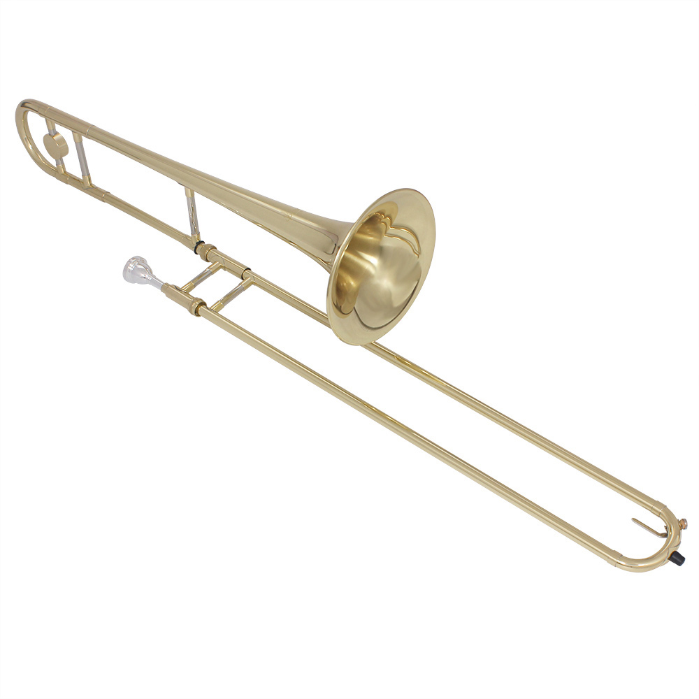 Bb alto trombone lacado ouro p - Musical Instrument Trombone avaliação e preço