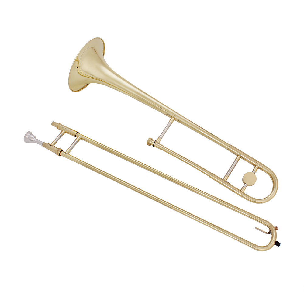 Bb alto trombone lacado ouro p - Musical Instrument Trombone avaliação e preço