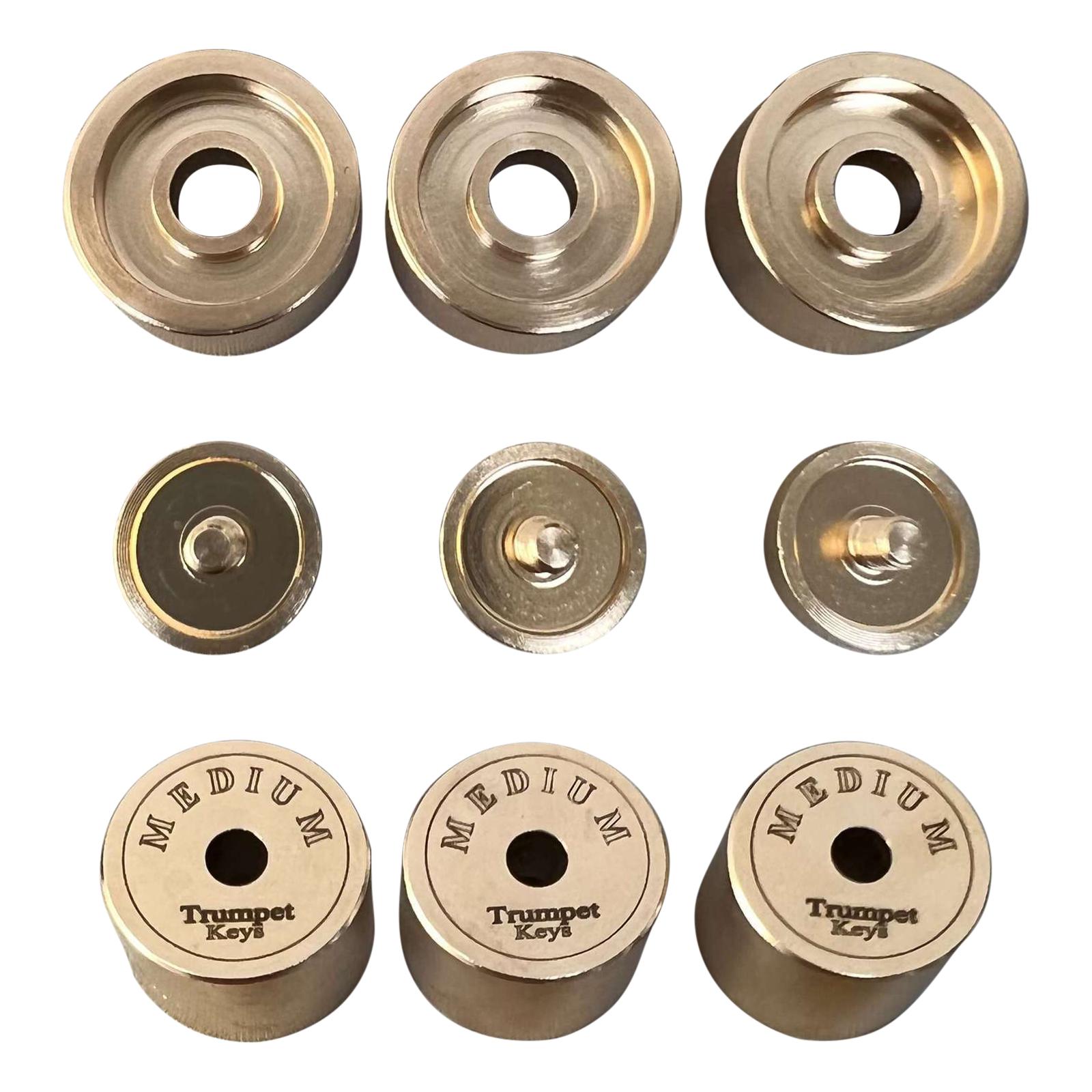 9 peças tampas de válvula de t - Musical Instrument Repair avaliação e preço