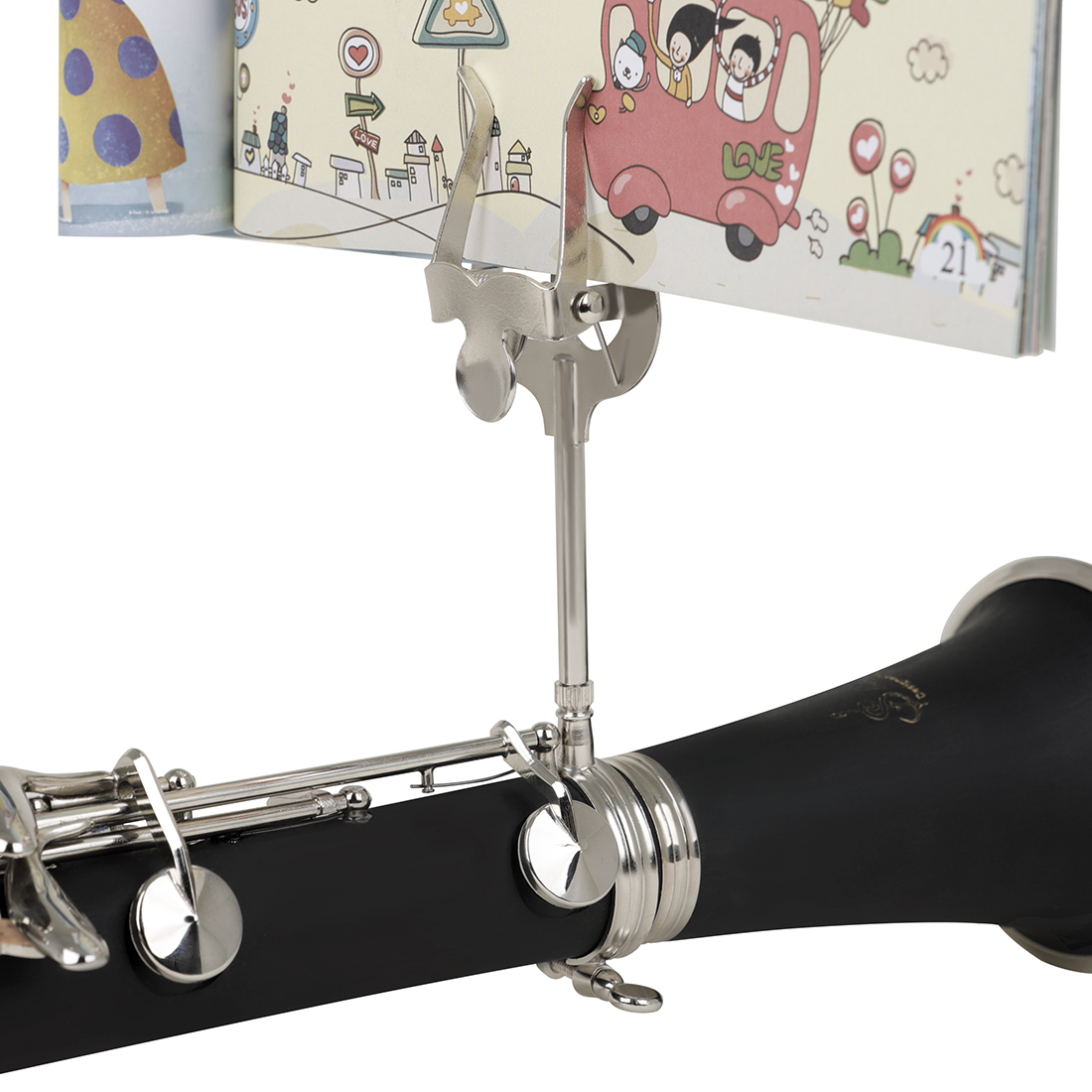 Suporte de música clarinete tr - Musical Instrument Repair avaliação e preço