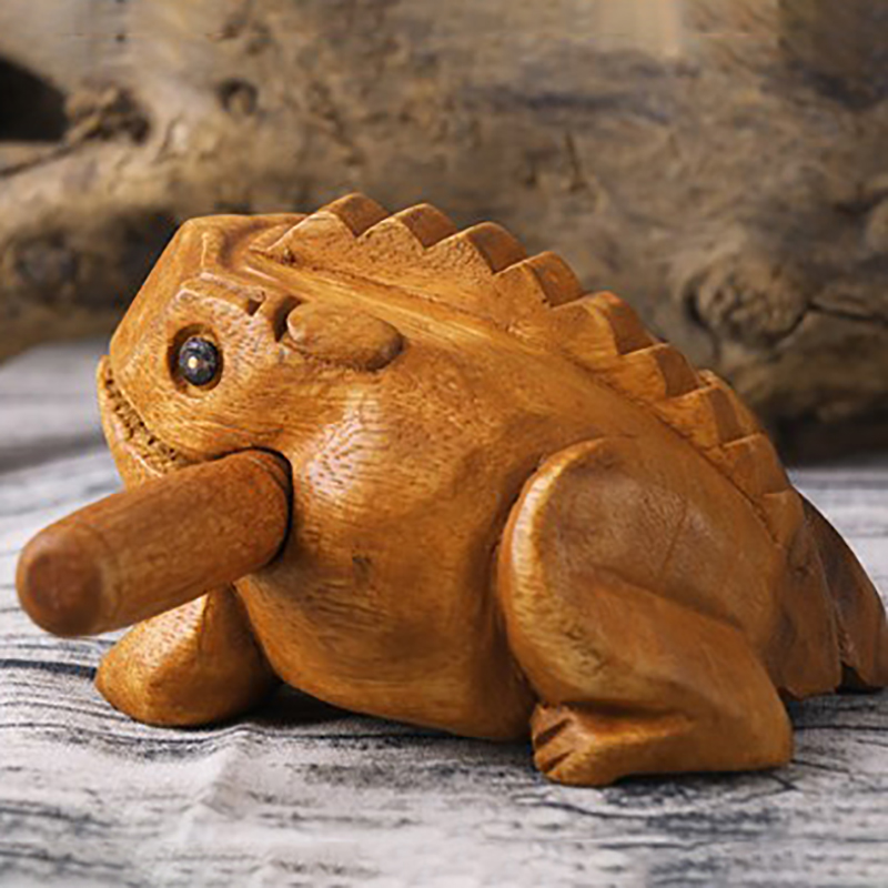 Sapo da Sorte Musical de Madei - Musical Instrument Craft avaliação e preço