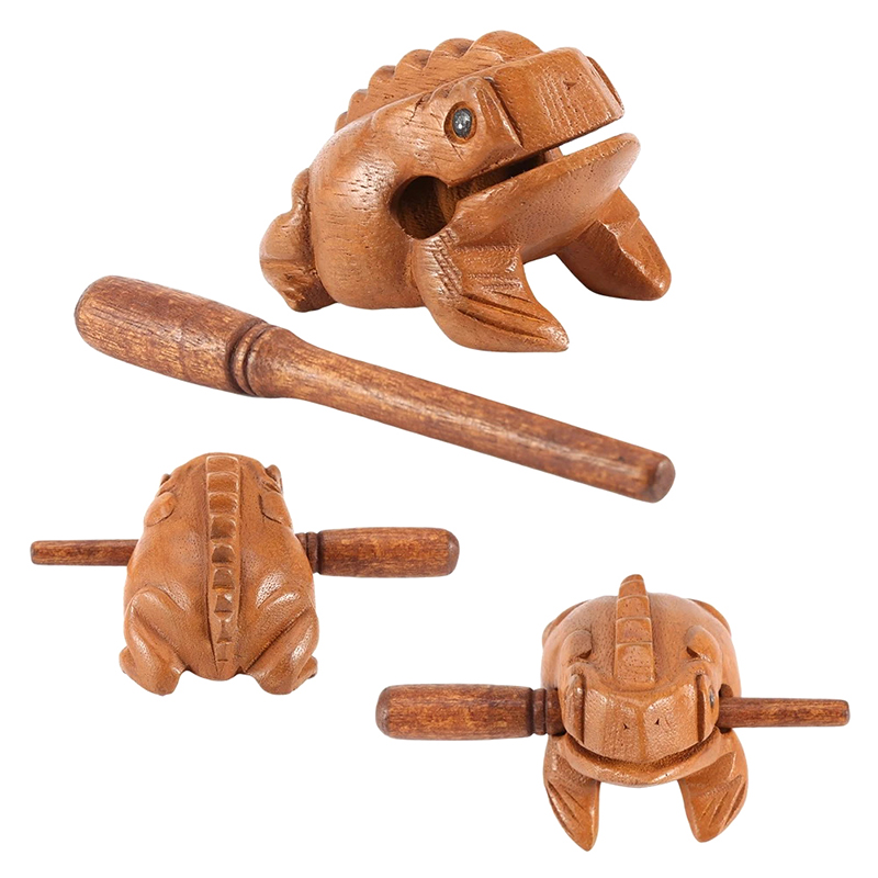 Sapo da Sorte Musical de Madei - Musical Instrument Craft avaliação e preço