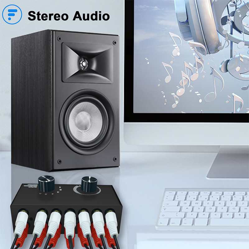 Seletor de áudio de 6 vias, in - Musical Instrument Vector avaliação e preço