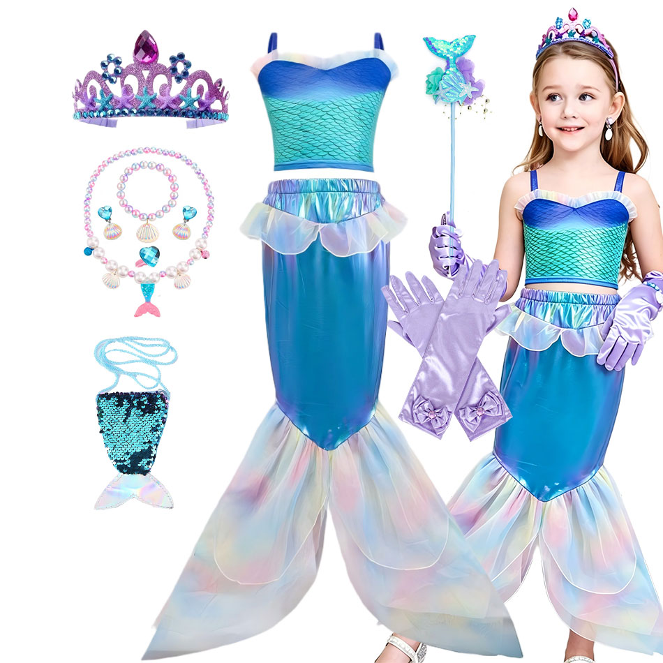 Vestido de Princesa Sereia Iri - Musical Instrument Trombone avaliação e preço