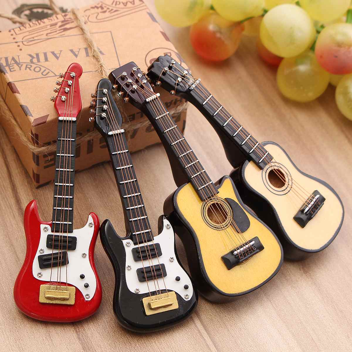 4 pçs kiwarm moda 1/12 escala  - Musical Instrument Craft avaliação e preço