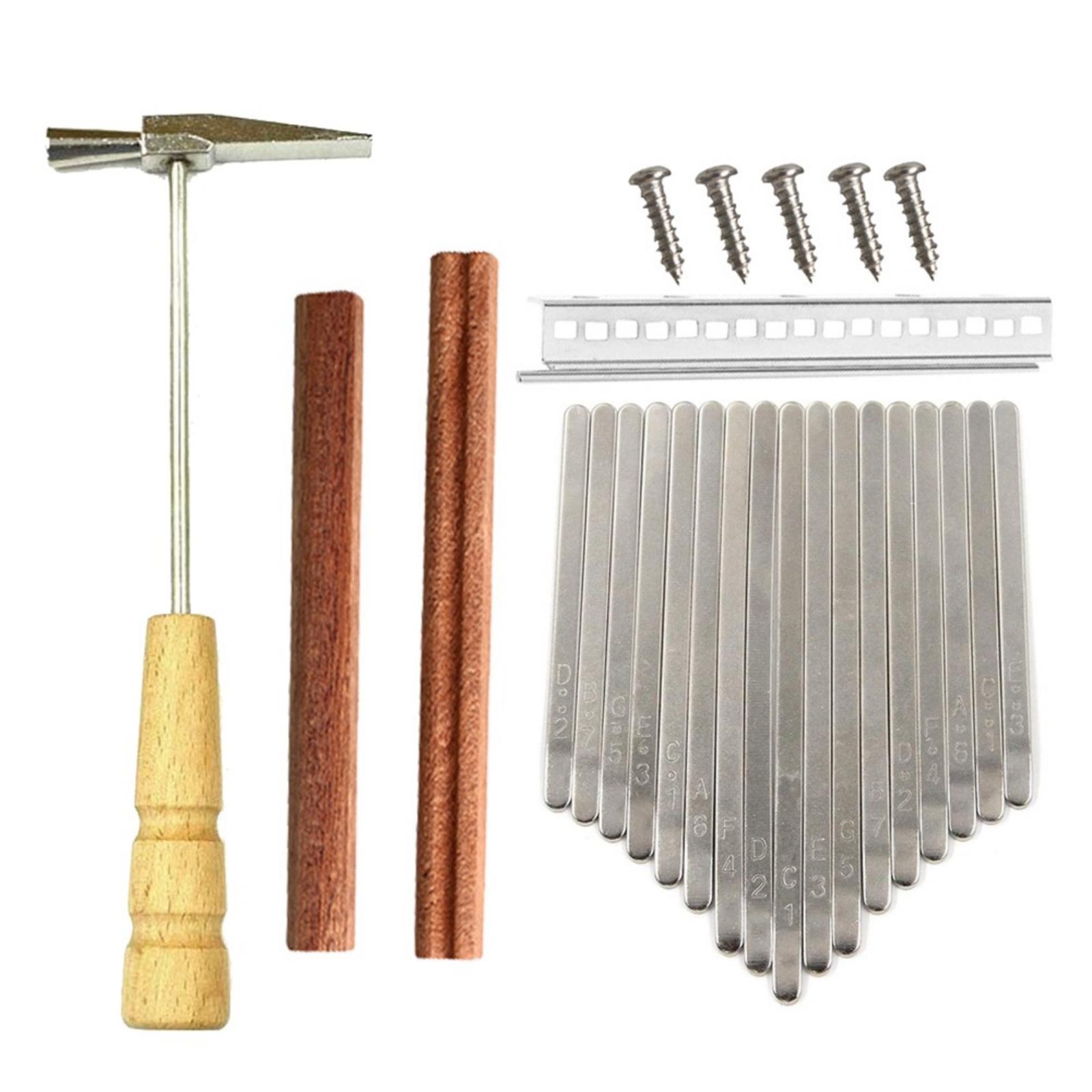 Piano de Polegar Kalimba DIY 1 - Musical Instrument Repair avaliação e preço