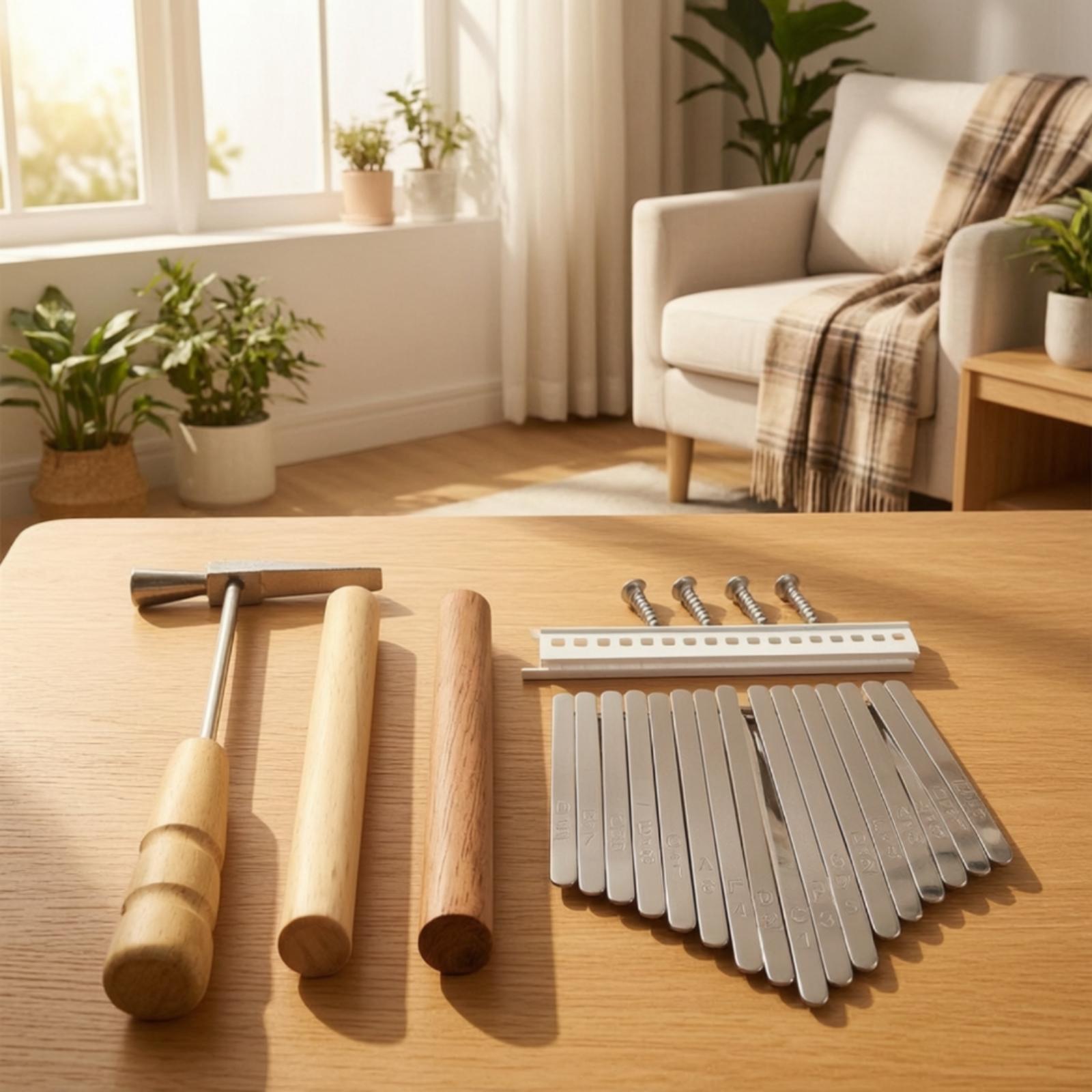 Piano de Polegar Kalimba DIY 1 - Musical Instrument Repair avaliação e preço
