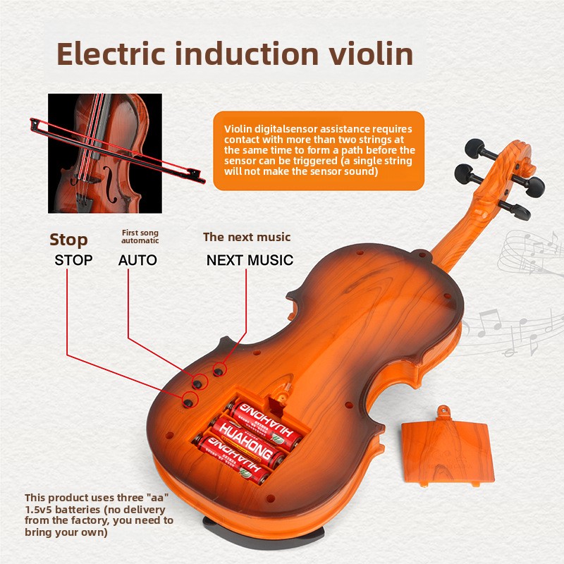 Brinquedos de violino acústico - Musical Instrument Veena avaliação e preço