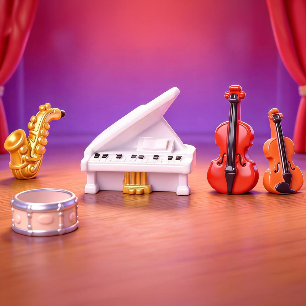Figuras Musicais em Miniatura  - Musical Instrument Veena avaliação e preço
